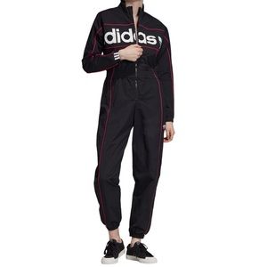 Adidas Damen Nylon Boilersuit / Jumpsuit - very rare